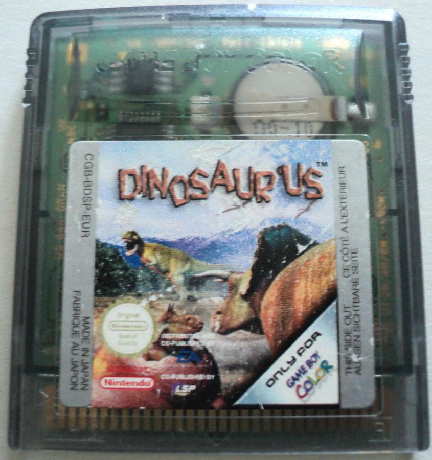Dinosaurus GameBoy Color UNBOXED (Worn Sticker)