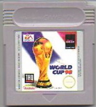 World Cup 98 GameBoy UNBOXED (Worn Sticker)