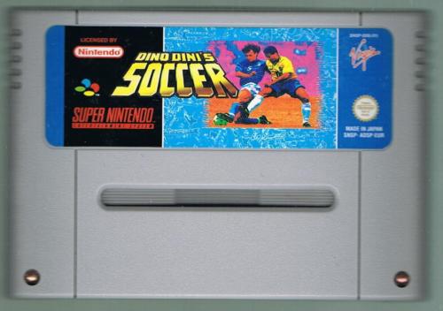Dino Dini's Soccer SNES UNBOXED