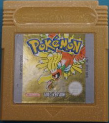 Pokemon Gold Version GameBoy UNBOXED