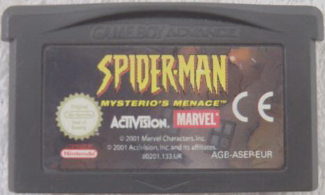 Spider-Man: Mysterio's Menace GameBoy Advance UNBOXED