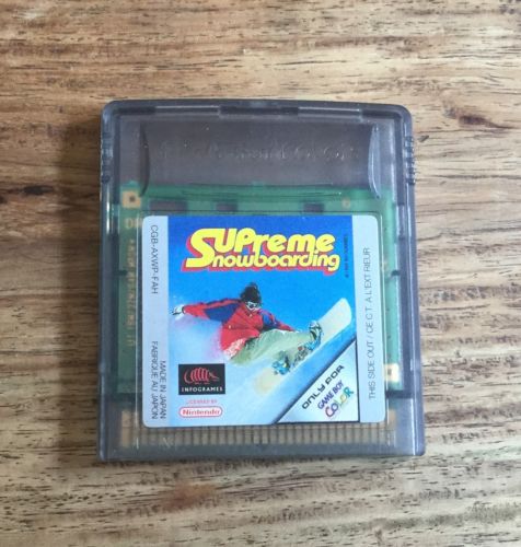 Supreme Snowboarding GameBoy Color UNBOXED