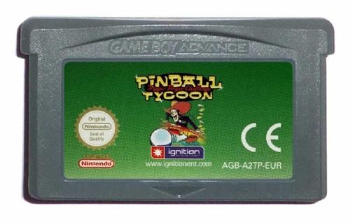 Pinball Tycoon GameBoy Advance UNBOXED