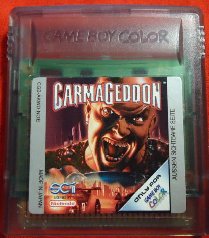 Carmageddon GameBoy Color UNBOXED (No Sticker)