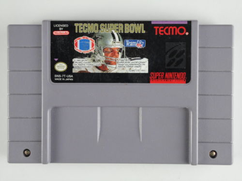 Tecmo Super Bowl SNES UNBOXED (NTSC) (ΠΡΟΣΟΧΗ ΔΕΝ ΠΑΙΖΕΙ ΣΕ ΕΥΡΩΠΑΙΚΕΣ ΚΟΝΣΟΛΕΣ)