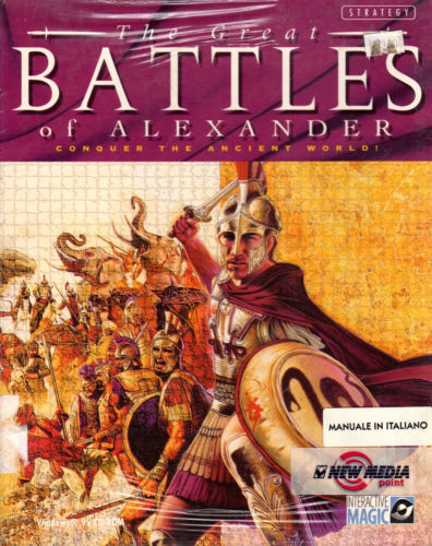 The Great Battles of Alexander And Official STRATEGY GUIDE MANUAL PC NEW