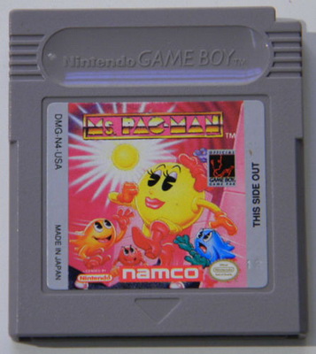 Ms. Pac - Man GameBoy UNBOXED