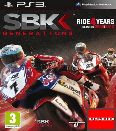 SBK: Generations PS3 USED