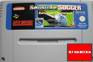 Sensible Soccer: European Champions SNES UNBOXED
