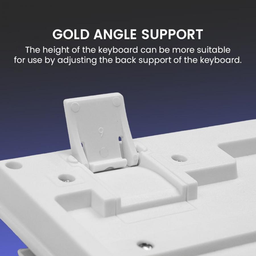 ALCATROZ RGB WATERPROOF GAMING KEYBOARD AND MOUSE X-CRAFT XC1000 WHITE