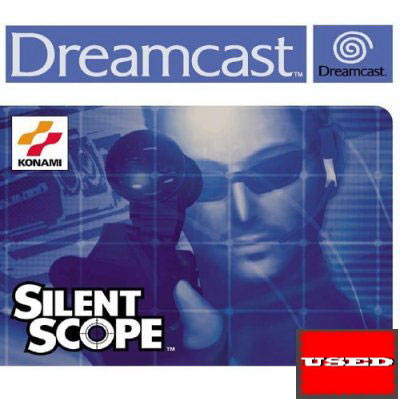 Silent Scope DC USED (Broken Case)