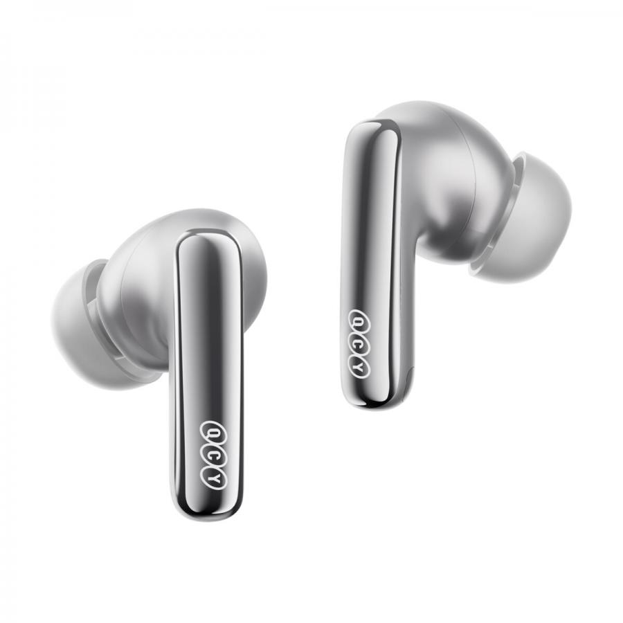 QCY Melobuds N70i ANC Titanium - 56db ANC TWS Hi-Res Earbuds LDAC BT 6.0 IPX5 Wireless charge 50h