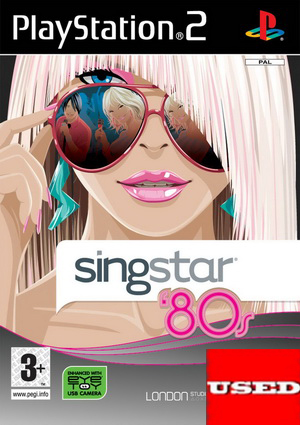 SingStar '80s PS2 USED (English Songs / Fra Menu)