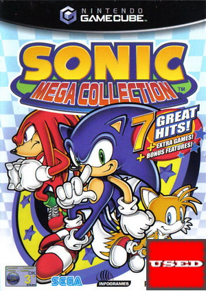Sonic Mega Collection GC USED
