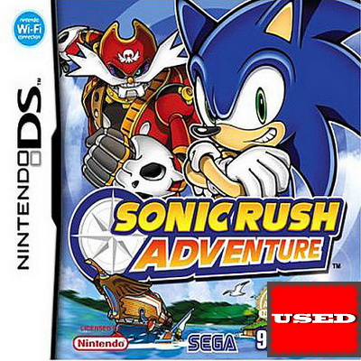 Sonic Rush Adventure DS USED 