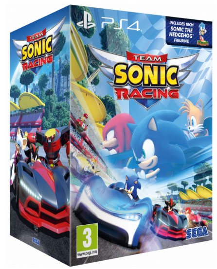 Team Sonic Racing Special Figure Edition PS4 NEW