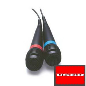 Unofficial Wired Microphones Set PS4/PS3/PS2 USED (UNBOXED)