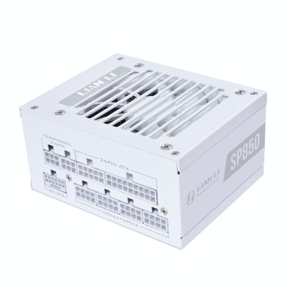 Lian Li SP850 V2 Gold White - 850W SFX PSU - 12V-2x6 - Low Noise - 80 Plus Gold - ATX 3.1 - PCIe 5