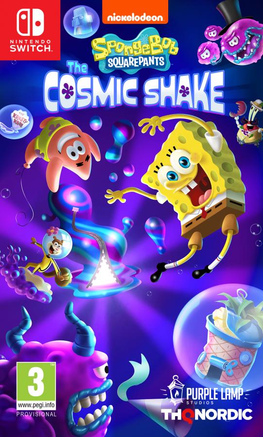 SpongeBob SquarePants Cosmic Shake Nintendo Switch NEW