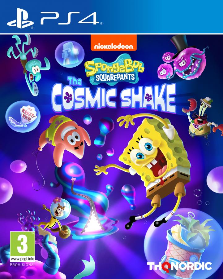 SpongeBob SquarePants Cosmic Shake PS4 NEW