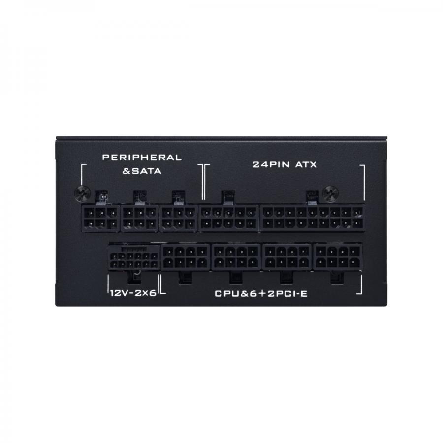 LIAN LI SP1000P Black -1000W 80+ Platinum PSU - 10 Years Warranty - 12V-2?6 - Japanese Capacitors