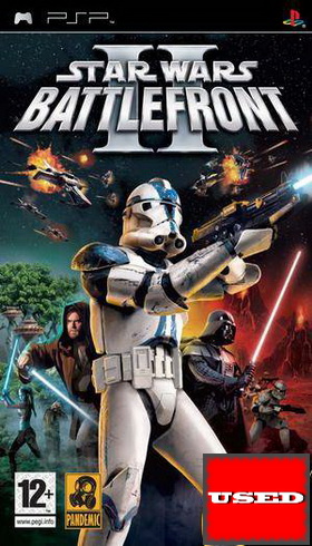 Star Wars: Battlefront II PSP USED (English Game / French Cover)