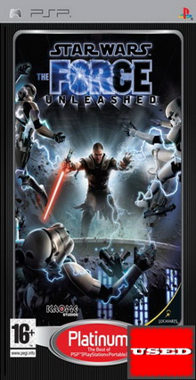 Star Wars: The Force Unleashed (Platinum) PSP USED (No Manual)