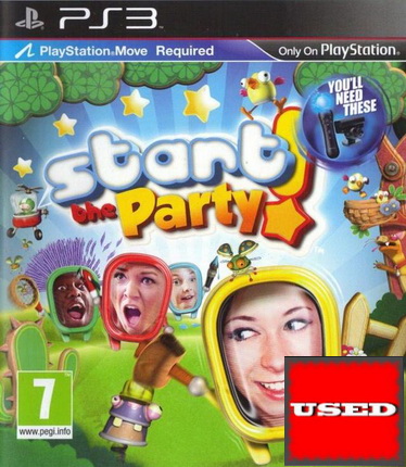 Start the Party PS3 USED (Move)