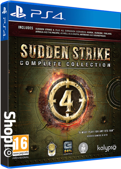 Sudden Strike 4 Complete PS4  NEW