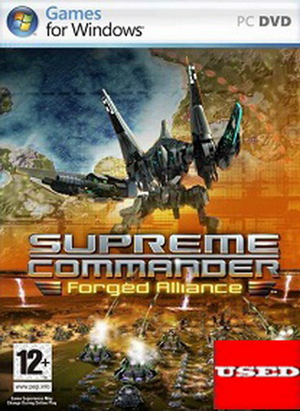 Supreme Commander: Forged Alliance PC USED