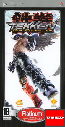 Tekken: Dark Resurrection (Platinum) PSP USED (No Manual)