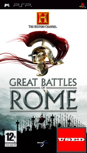 The History Channel Great Battles of Rome PSP USED