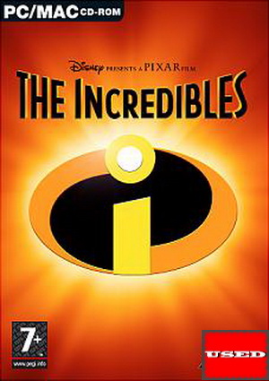 The Incredibles PC USED (ΔΕΝ ΠΑΙΖΕΙ !! ΜΟΝΟ ΓΙΑ ΣΥΛΛΟΓΗ)