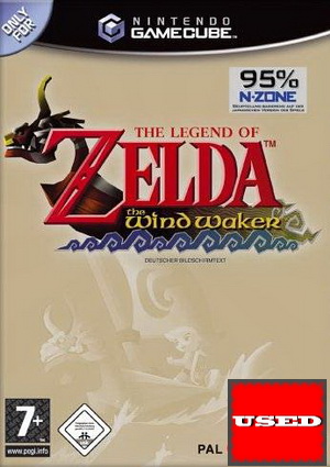 The Legend of Zelda: The Wind Waker GC USED (No Cover)