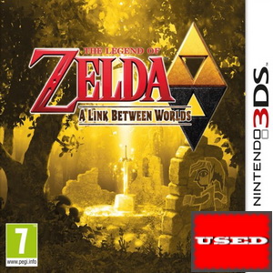 The Legend of Zelda: A Link Between Worlds 3DS USED