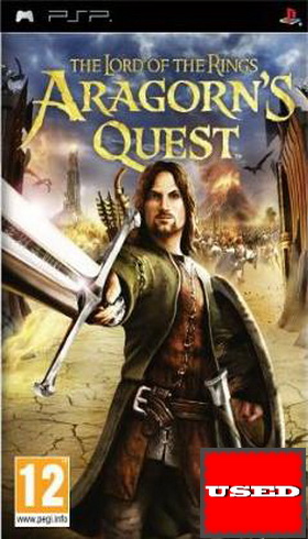 The Lord of the Rings: Aragorns Quest PSP USED