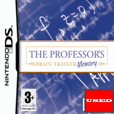 The Professors Brain Trainer: Memory DS USED