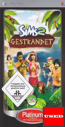 The Sims 2: Castaway (Platinum) PSP USED