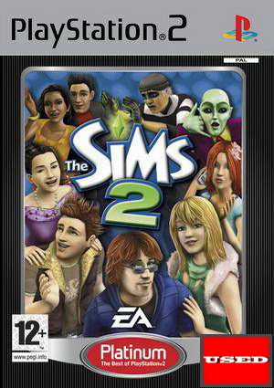The Sims 2 (Platinum) PS2 USED (English Game/Dutch Cover)