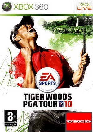 Tiger Woods PGA Tour 10 X360 USED
