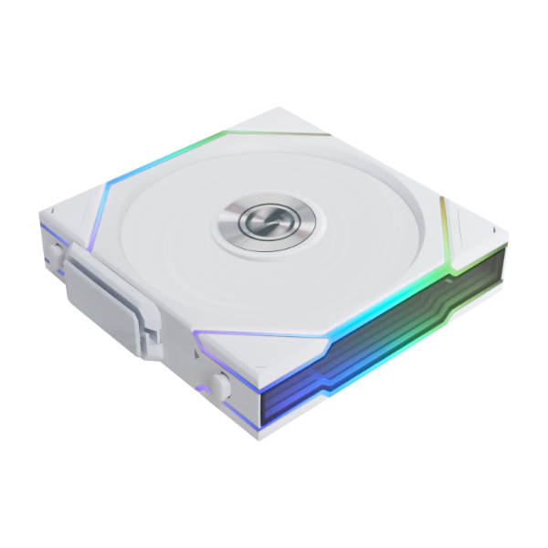 Lian Li UNI FAN TL-LCD Wireless Reverse 120 White (3pcs & controller) Case Fan