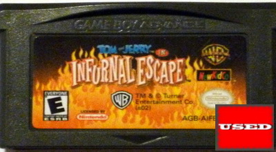 Tom and Jerry in Infurnal Escape GameBoy Advance UNBOXED