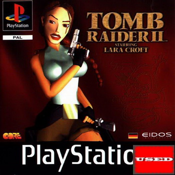 Tomb Raider II PSX USED (No Front Cover)