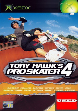 Tony Hawk's Pro Skater 4 XBOX USED