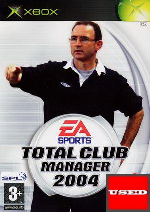 Total Club Manager 2004 XBOX USED