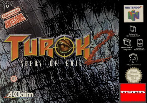 Turok 2: Seeds of Evil N64 USED (Damaged Box)