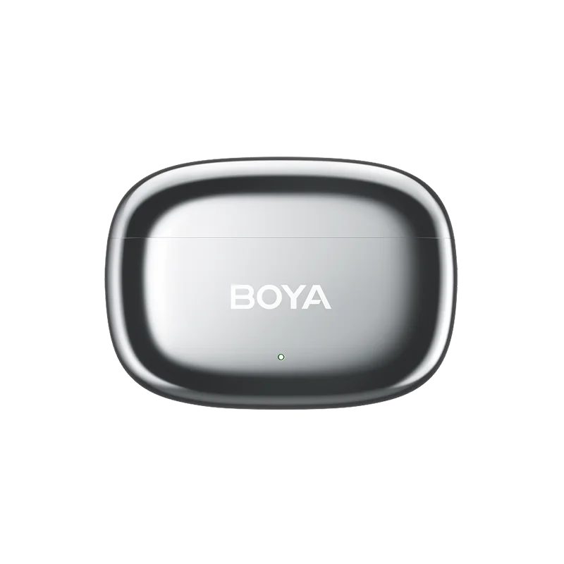 BOYA mini 2 Lightning & Type-C -Space Grey, 2,4GHz 2mic Wireless AI-ANC Mic w. Charging Box