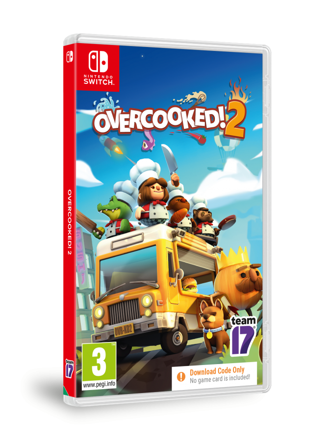 Overcooked! 2 NSW NEW (Code in a Box)