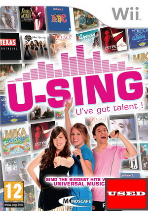 U-Sing Wii USED