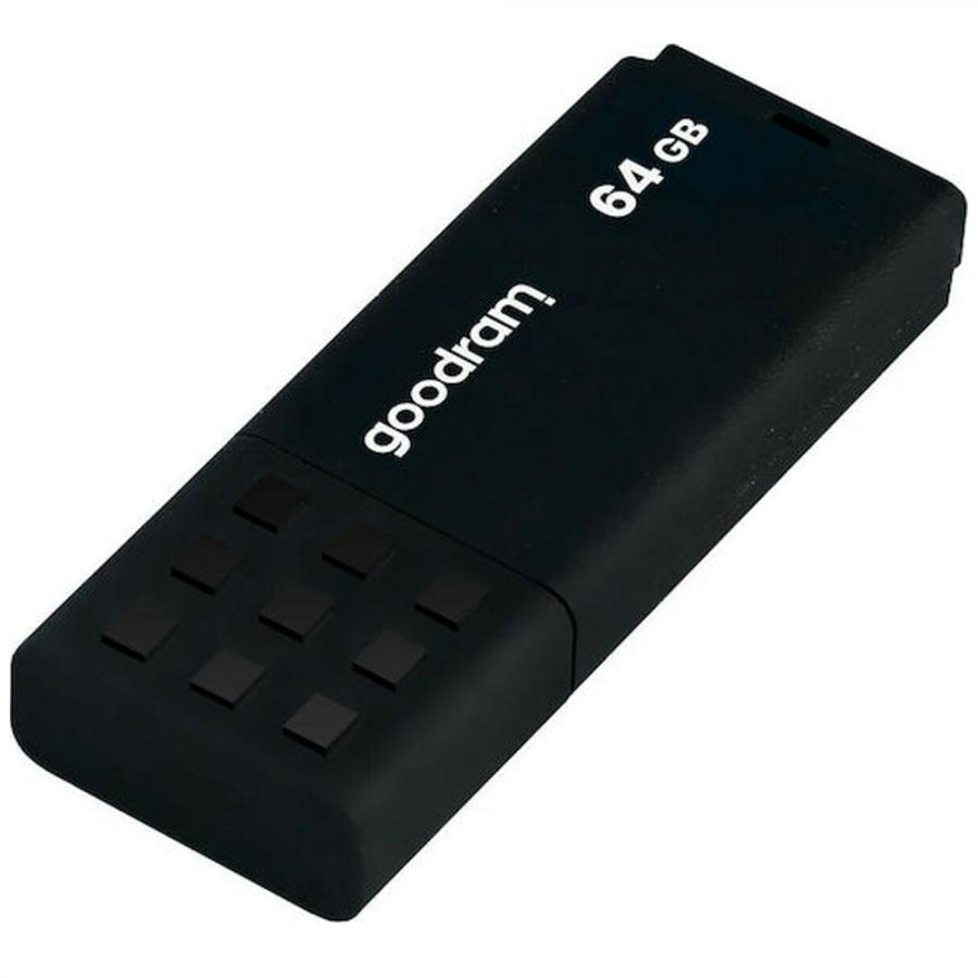 GOODRAM USB3.2 FLASH DRIVE 64GB GEN 1 UME3 BLACK